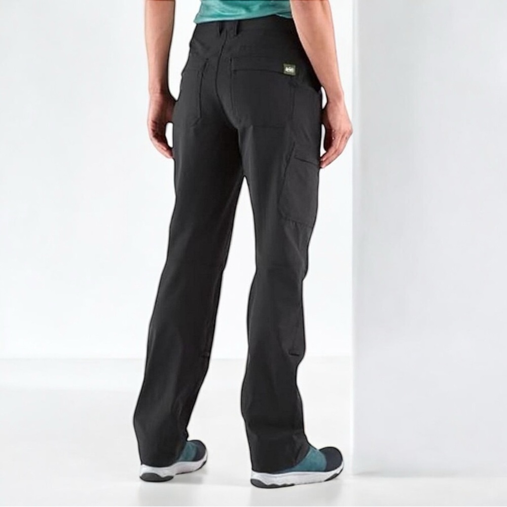 🌻REI Co-op Black Kornati Roll-Up Pants - Women's Size 8
